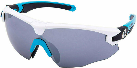 Cycling Glasses HQBC Qert Plus White/Grey/Orange/Clear Cycling Glasses - 3