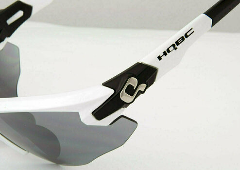 Cycling Glasses HQBC Qert Plus White/Grey/Orange/Clear Cycling Glasses - 5