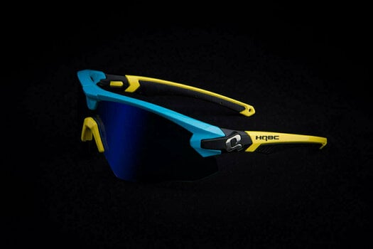 Kerékpáros szemüveg HQBC Qert Plus 3in1 Blue/Blue/Orange/Clear Kerékpáros szemüveg - 6
