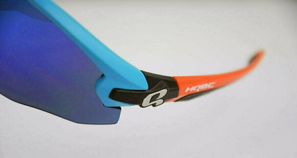 Cycling Glasses HQBC Qert Plus 3in1 Blue/Blue/Orange/Clear Cycling Glasses - 9