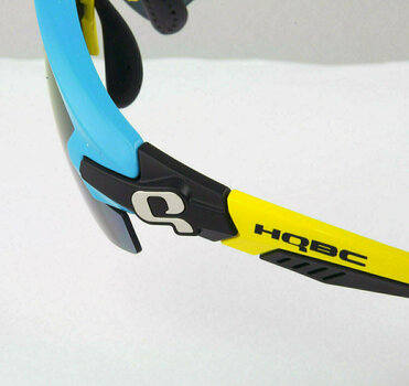 Kerékpáros szemüveg HQBC Qert Plus 3in1 Blue/Blue/Orange/Clear Kerékpáros szemüveg - 12
