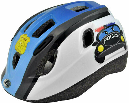 Kid Bike Helmet Longus Vorm Police Blue 48-54 Kid Bike Helmet - 3