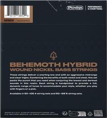Bass guitar strings Dunlop BEHYN50125 Behemoth Bass guitar strings - 1