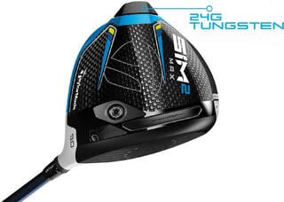 Golfová hole - driver TaylorMade SIM2 Max Driver - 7