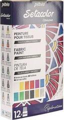 Textilfarbe Pébéo Setacolor Farben für Textilien 12x20 ml - 2