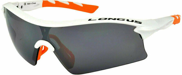Okulary rowerowe Longus Neone White + Orange/Green/Yellow - 3