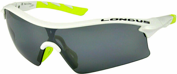 Cyklistické brýle Longus Neone White + Orange/Green/Yellow - 4