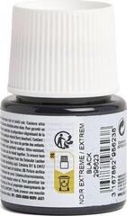 Leather/Faux leather paint Pébéo Setacolor Leather Paint 23 Extrem Black 45 ml 1 pc - 1