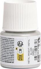 Leather/Faux leather paint Pébéo Setacolor Leather Paint 31 Metal Silver 45 ml 1 pc - 1