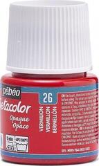 Barva za tekstil Pébéo Setacolor Barva za tkanine 26 Vermilion 45 ml 1 kos - 2