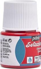 Barva za tekstil Pébéo Setacolor Barva za tkanine 26 Vermilion 45 ml 1 kos - 3