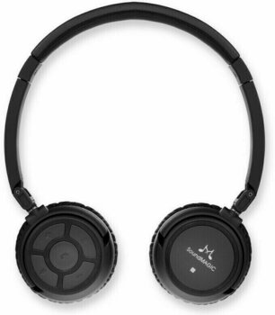 Wireless On-ear headphones SoundMAGIC BT30 Black - 2