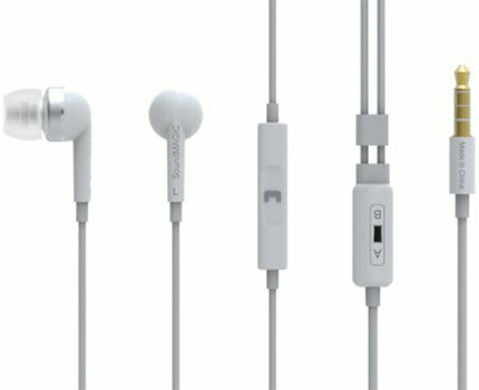 Слушалки за в ушите SoundMAGIC ES19S White - 2