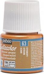 Barva za tekstil Pébéo Setacolor Barva za tkanine 63 Brick 45 ml 1 kos - 2
