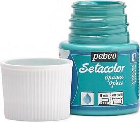 Barva za tekstil Pébéo Setacolor Barva za tkanine 87 Turquoise 45 ml 1 kos - 4