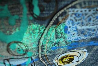 Barva za tekstil Pébéo Setacolor Barva za tkanine 87 Turquoise 45 ml 1 kos - 7