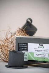 Self-Drying Clay Pébéo 69.8423 Self-Drying Clay Black 1,5 kg - 1