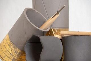 Self-Drying Clay Pébéo 69.8424 Self-Drying Clay Grey 1,5 kg - 1