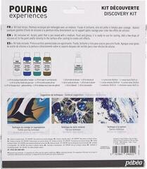 Culoare acrilică Pébéo Pouring Experiences Discovery Kit 4 x 59 ml - 2
