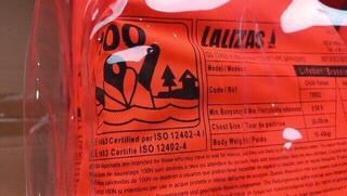 Kamizelka ratunkowa Lalizas Life Jackets Dry Bag Set 6pcs Fluo Orange - 4