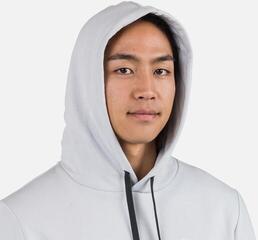 Hættetrøje til udendørs brug Rossignol New Hero Soft Grey - 4