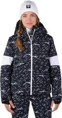 Lyžařská bunda Rossignol Wispile Womens Puffy Printed Black - 2