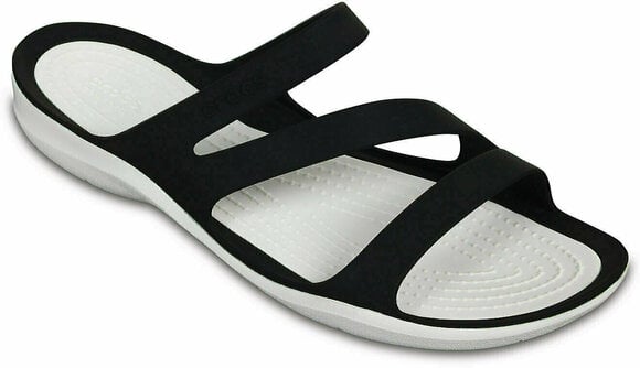 Дамски обувки Crocs Women's Swiftwater Sandal Black/White 38-39 - 2
