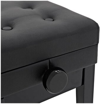 Dvojitá klavírna stolička
 Pianonova HY-PJ026 Dvojitá klavírna stolička Black Gloss - 4