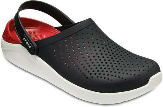 Pantofi de Navigatie Crocs LiteRide Clog Black/White 38-39 - 3