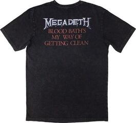 T-Shirt Megadeth T-Shirt Black Friday Stone Wash Unisex Charcoal Grey L - 1