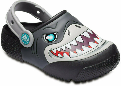 Pantofi de Navigatie Crocs Fun Lab Lights Clog Kids Black 28-29 - 3