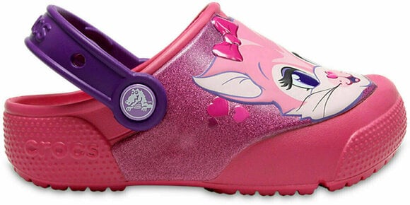 Buty żeglarskie dla dzieci Crocs Fun Lab Lights Clog Kids Paradise Pink 22-23 - 2