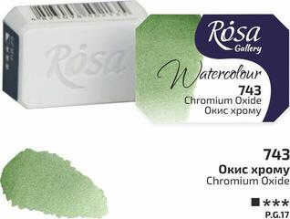 Akvarelová barva Rosa 343743 Akvarelová barva 743 Chromium Oxide 2,5 ml 1 ks - 1