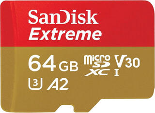Memory Card SanDisk Extreme micro SDXC 64 GB + SD Micro SDXC 64 GB Memory Card - 2