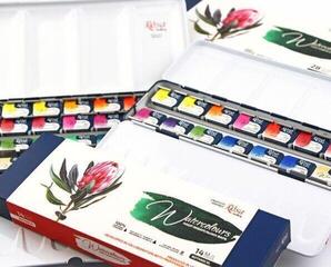 Watercolour Paint Rosa 340202 Set of Watercolour Paints Botanical 14 x 2,5 ml - 4