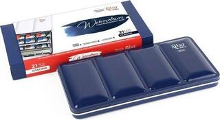 Peintures aquarelles Rosa 340021 Ensemble de peintures à l'aquarelle Classic 21 x 2,5 ml - 3