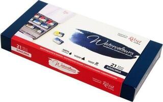 Peintures aquarelles Rosa 340021 Ensemble de peintures à l'aquarelle Classic 21 x 2,5 ml - 4