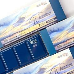 Akvarel maling Rosa 3403121 Sæt med akvarel maling Landscape 21 x 2,5 ml - 3