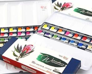 Peintures aquarelles Rosa 340328 Ensemble de peintures à l'aquarelle Botanical 28 x 2,5 ml - 5