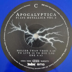 Disc de vinil Apocalyptica - Plays Metallica, Vol. 2 (Blue Coloured) (2 LP) - 4