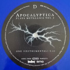 Disc de vinil Apocalyptica - Plays Metallica, Vol. 2 (Blue Coloured) (2 LP) - 5