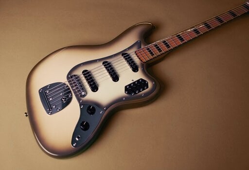 Baixo de 6 cordas Fender Squier FSR Classic Vibe 70s Bass VI MN Antigua Baixo de 6 cordas - 8