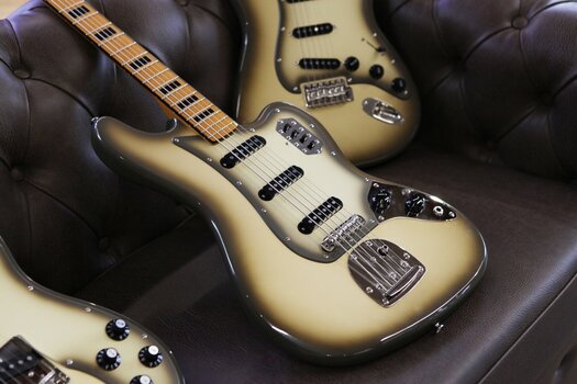 Baixo de 6 cordas Fender Squier FSR Classic Vibe 70s Bass VI MN Antigua Baixo de 6 cordas - 10