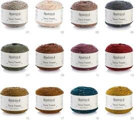 Pletací příze Rosários 4 Terra Tweed 9 Brick Pletací příze - 1