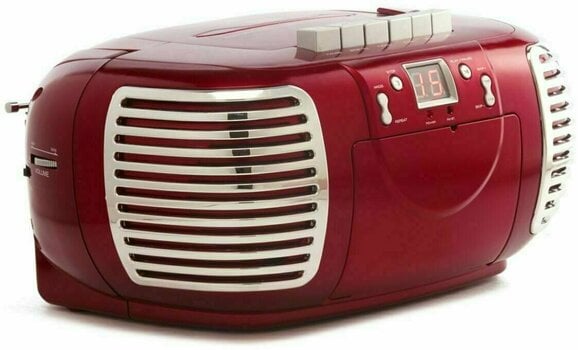 Rádio retro GPO Retro PCD 299 Metallic Red - 2