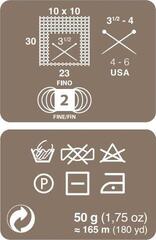 Strickgarn Rosários 4 Camwool 05 Brown Strickgarn - 3