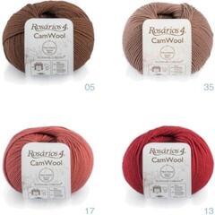 Strickgarn Rosários 4 Camwool 15 Rust Strickgarn - 1