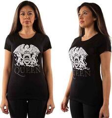 Риза Queen Logo Womens Тениска с къс ръкав/Black/Къси - 3