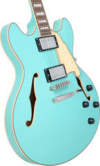 Chitară semi-acustică D'Angelico Premier DC Surf Green Chitară semi-acustică - 4