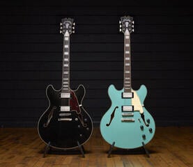 Chitară semi-acustică D'Angelico Premier DC Surf Green Chitară semi-acustică - 5